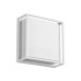 LED фасаден плафон REDO OUTDOOR 90747 QUADRIS PL LED COB 20W IP54 SWH CCT 2700K-3000K