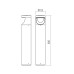 REDO OUTDOOR 90783 XWALK ST H80 LED 12W IP65 CO 2700K