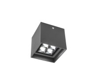 LED фасадна луна за външен монтаж REDO OUTDOOR 90793 HUB PL LED 12W IP54 DG 2700K