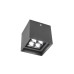 LED фасадна луна за външен монтаж REDO OUTDOOR 90793 HUB PL LED 12W IP54 DG 2700K