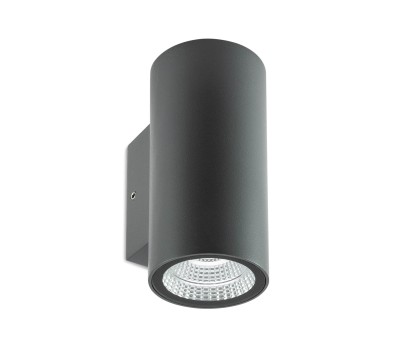 LED фасаден аплик REDO OUTDOOR 90808 RAM AP LED COB 2 x 3.5W IP65 DG 2700K