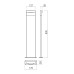 LED градински стълб REDO OUTDOOR 90835 POLIFEMO ST H70 LED SMD 8W IP65 DB 2700K