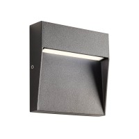LED фасадна луна за външен монтаж REDO OUTDOOR 90839 LANDER 3W IP54 DG 2700K