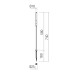 LED градински стълб с колче за земя REDO OUTDOOR 90881 TORCH H70 LED 1.5W IP65 AB 2700K