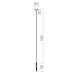 REDO OUTDOOR 90909 SPILLO H100 LED 3.5W IP65 DG 2700K