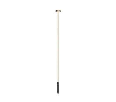 LED градински стълб с колче за земя REDO OUTDOOR 90915 SPILLO H100 LED 3.5W IP65 AB 2700K