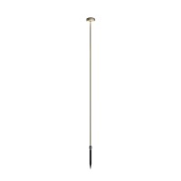 LED градински стълб с колче за земя REDO OUTDOOR 90916 SPILLO H100 LED 3.5W IP65 AB 3000K