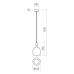 Градински пендел REDO OUTDOOR 90966 POTTER SU GU10 10W IP65 IVORY