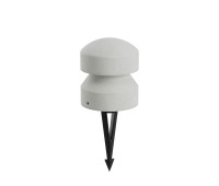LED градински стълб с колче за земя REDO OUTDOOR 90985 CLIFF D16xH18.5 8W IP65 IVORY 2700K