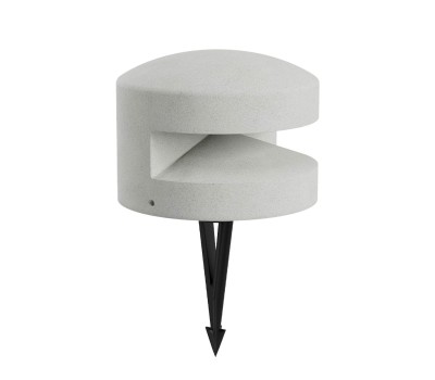 REDO OUTDOOR 90989 CLIFF D25xH18.5 15W IP65 IVORY 2700K