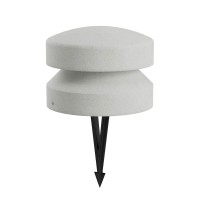 REDO OUTDOOR 90993 CLIFF D25xH18.5 15W IP65 IVORY 2700K