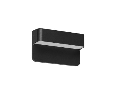 LED фасадна луна за външен монтаж REDO OUTDOOR 91016 KANT STEP LIGHT LED 3W IP65 CCT 2700K-3000K SBK