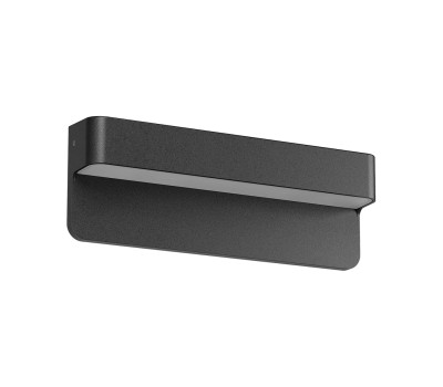 LED фасадна луна за външен монтаж REDO OUTDOOR 91024 KANT STEP LIGHT LED 4.5W IP65 CCT 2700K-3000K SBK