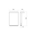 REDO OUTDOOR 91034 KANT ST LED H35 15W IP65 CCT 2700K-3000K SBK