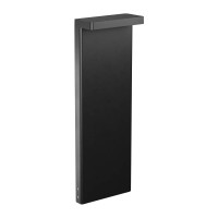 LED градински стълб REDO OUTDOOR 91040 KANT ST LED H65 15W IP65 CCT 2700K-3000K SBK