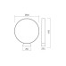 REDO OUTDOOR 91070 ONIRO ST H65 LED 15W IP65 DG 3000K