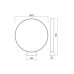 REDO OUTDOOR 91072 ONIRO ST H85 LED 20W IP65 DG 2700K