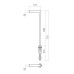 REDO OUTDOOR 91077 ARMIN H71 LED 7W 24V DC IP65 CO 2700K