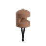 REDO OUTDOOR 91099 CLIFF D16xH18.5 8W IP65 TERRACOTTA 2700K