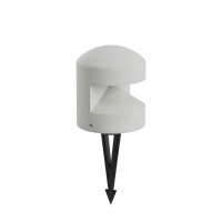 LED градински стълб с колче за земя REDO OUTDOOR 91100 CLIFF D16xH18.5 8W IP65 IVORY 3000K