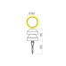REDO OUTDOOR 91109 CLIFF D16xH18.5 8W IP65 DG 3000K