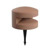 REDO OUTDOOR 91115 CLIFF D25xH18.5 15W IP65 TERRACOTTA 2700K