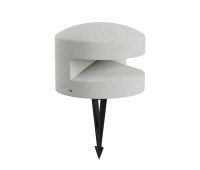 LED градински стълб с колче за земя REDO OUTDOOR 91116 CLIFF D25xH18.5 15W IP65 IVORY 3000K