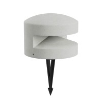 REDO OUTDOOR 91116 CLIFF D25xH18.5 15W IP65 IVORY 3000K