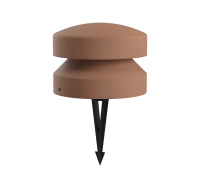 REDO OUTDOOR 91123 CLIFF D25xH18.5 15W IP65 TERRACOTTA 2700K