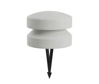 LED градински стълб с колче за земя REDO OUTDOOR 91124 CLIFF D25xH18.5 15W IP65 IVORY 3000K