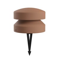 REDO OUTDOOR 91126 CLIFF D25xH18.5 15W IP65 TERRACOTTA 3000K