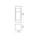 LED градински стълб REDO OUTDOOR 91139 TOSS ST H30 LED 10W IP65 IVORY 2700K