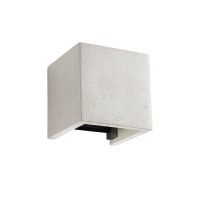 REDO OUTDOOR 91148 PETRA AP LED 2x6W IP54 IVORY 3000K 120MM