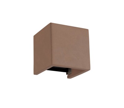 REDO OUTDOOR 91150 PETRA AP LED 2x6W IP54 TERRACOTTA 3000K 120MM