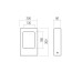 REDO OUTDOOR 91158 SANDER ST H30 LED 10W IP65 DG 2700K