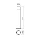 Градински стълб REDO OUTDOOR 91181 STAKE ST H44 GU10 1x7W IP65 NB