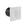 LED фасадна луна за вграждане в стена REDO OUTDOOR 91199 BAST LED 2.5W IP65 IVORY 3000K