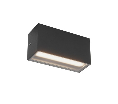 LED фасаден аплик REDO OUTDOOR 91222 LIMAS AP LED 12W IP65 CCT 2700K-3000K SBK