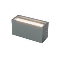 REDO OUTDOOR 91224-DALI LIMAS AP LED 2 x 12W DALI IP65 CCT 2700K-3000K DG