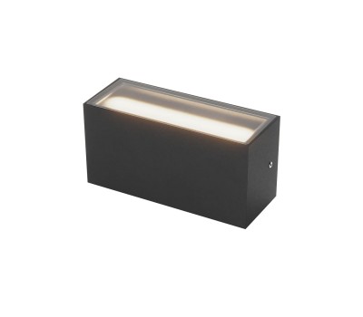 REDO OUTDOOR 91226 LIMAS AP LED 2 x 12W IP65 CCT 2700K-3000K SBK