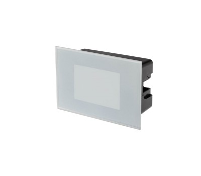 LED фасадна луна за вграждане в стена REDO OUTDOOR FA02NW XFADE 3W 4000K IP65