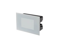LED фасадна луна за вграждане в стена REDO OUTDOOR FA02WW XFADE 3W 3000K IP65