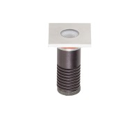 LED луна за вграждане в земя REDO OUTDOOR GD12NW45 XGROUND 1W 24V DC 4000K IP67 45° SS