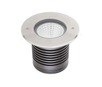 LED луна за вграждане в земя REDO OUTDOOR GD17NW40 XGROUND 15W 100-245V AC 4000K IP67 40° SS