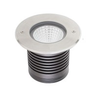 LED луна за вграждане в земя REDO OUTDOOR GD17NW40 XGROUND 15W 100-245V AC 4000K IP67 40° SS