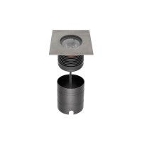 LED луна за вграждане в земя REDO OUTDOOR GD18UWW40 XGROUND 15W 100-245V AC 2700K IP67 40° SS