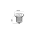 LED луна за вграждане в земя REDO OUTDOOR GD19NW36 XGROUND 25W 90-265V AC 4000K IP67 36° SS