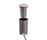 REDO OUTDOOR GD23WW15-50 XGROUND 8W 12/24V DC 3000K IP67 15-50° SS