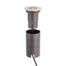 LED луна за вграждане в земя REDO OUTDOOR GD23WW15-50 XGROUND 8W 12/24V DC 3000K IP67 15-50° SS