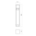 REDO OUTDOOR RKB60WW CT XROCK ST H60 LED 9W IP65 CT 3000K